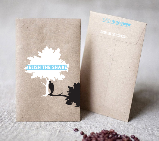 Million Trees NYC Seed Packet