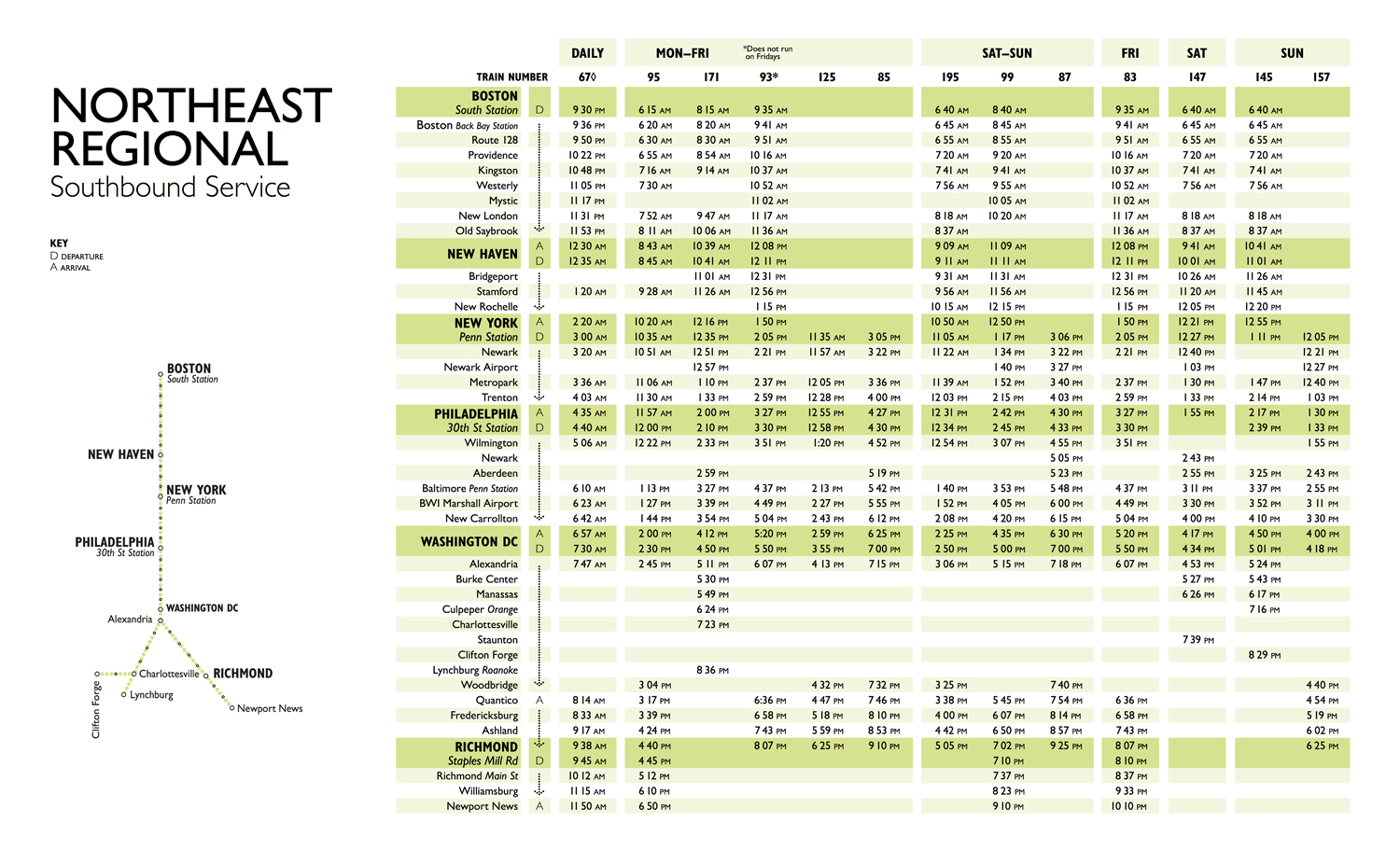Train Timetable